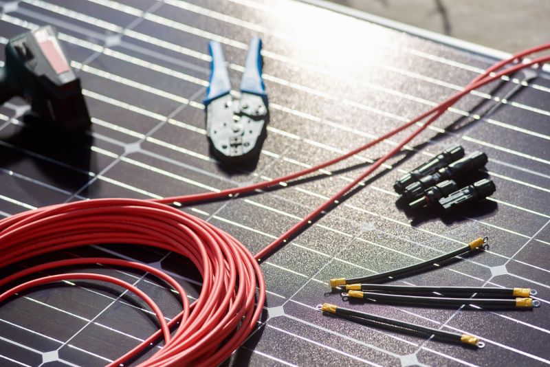 Solar Panel Wiring and Components